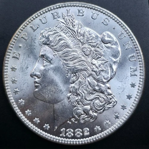 1882-P Morgan Silver Dollar *Nice Brilliant Uncirculated**