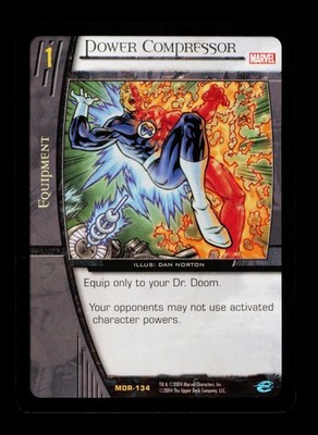 MOR-134 Power Compressor Equipment 2004 VS System Trading Card TCG CCG