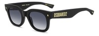 Dsquared2 Sonnenbrillen D2 0180/S 807/08 Schwarz Blau Herren