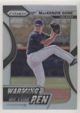 2020 Panini Prizm Warming in the Pen Silver Prizm Mackenzie Gore #WIP-14 xe3