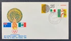 1968 Mexico Olympics PARADE First Day Cover FDC Russell Street FDI Postmark
