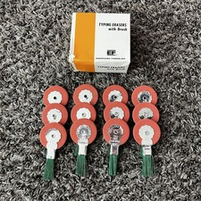 NOS Eberhard Faber Van Dyke Typewriter Eraser & Brush #6587 - Box Of 12 thumbnail