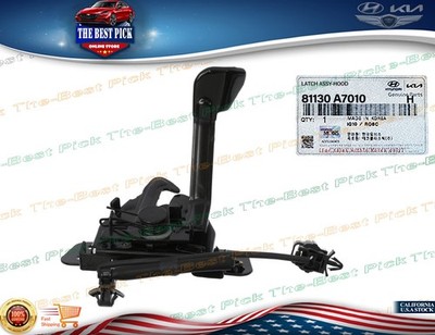  GENUINE  Hood Lock Latch Assy  OEM  For Kia Forte 2014-2016 81130A7010