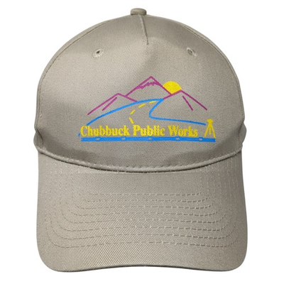#ad Chubbuck Public Works Strapback Hat Beige One Size Port amp; Company $20.00