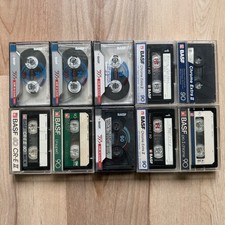 BASF Chrome Extra II /CR II- Live Focus / LH-S I / PRO II-CR Used Cassette Tapes