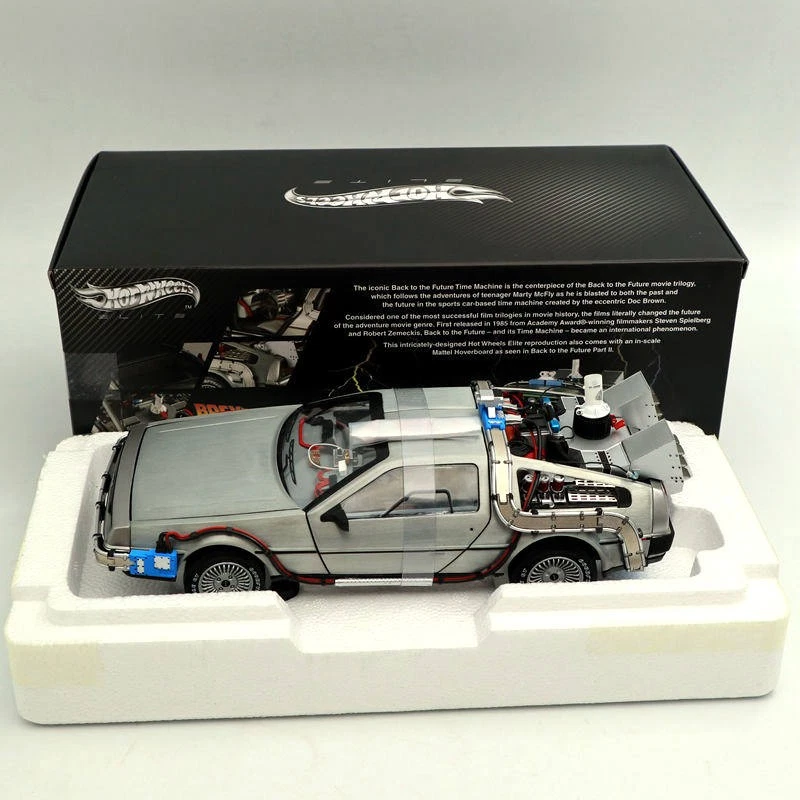 Hot Wheels Back to the Future 1:18 Scale Diecast & Toy Vehicles
