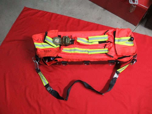 Scott RIT PAK III 4500 psi BAG COMPLETE WITH MASK REGULATOR HOSES EMT EMS RESCUE