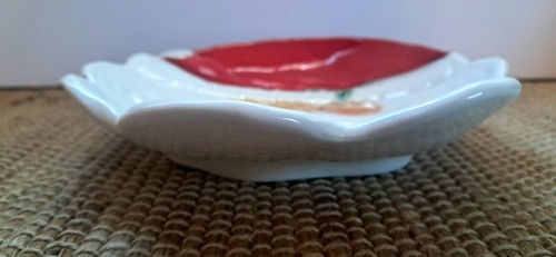 Weihnachtsdekoration Keramik Santa Süßigkeiten Schale, Servieren Trey, Plätzchen Teller 8"x 7 - Bild 5 von 7