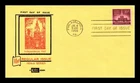 US COVER FIRST DAY OF ISSUE KOLOR KOVER INDEPENDENCE HALL 10C POSTAGE 1956
