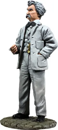 William Britains 10093 Museum Collection Captain Mark Twain Samuel Clemens