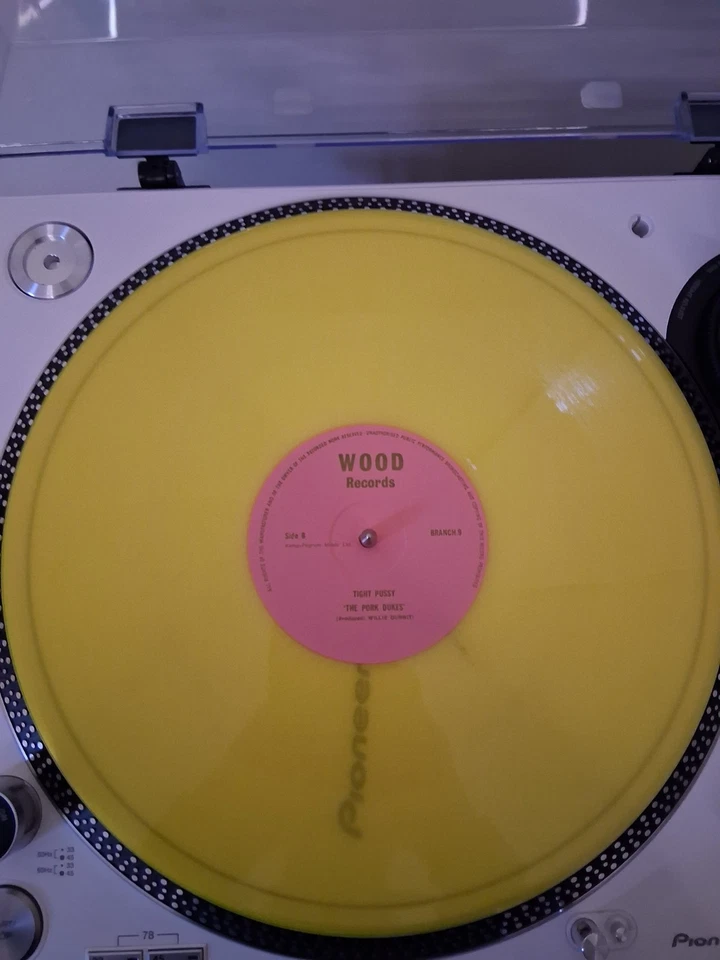 Pork Dukes | Making Bacon| Original Vinyl Maxi-Single| 1977|gelbes Vinyl - Bild 3 von 4