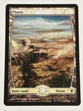 MTG Zendikar Plains Full Art 232/249 MP