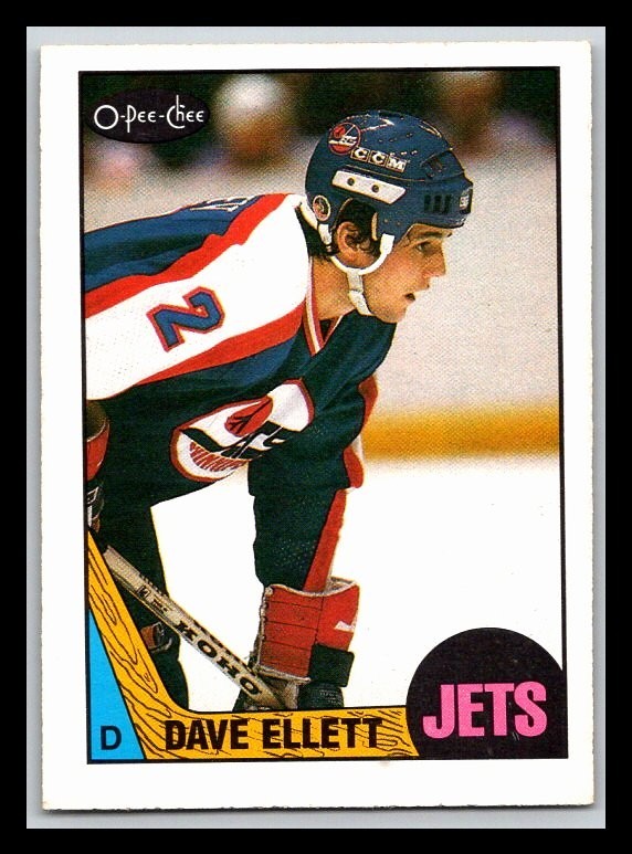 1987-88 O-Pee-Chee #35 Dave Ellett
