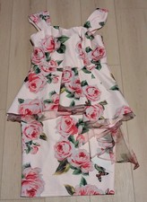 Venus Pink Floral Dress Size 10