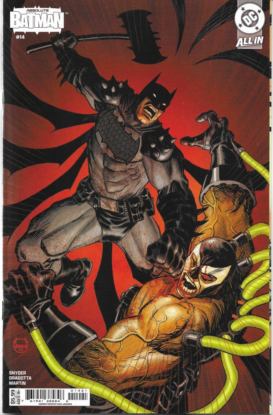 ABSOLUTE BATMAN (2024) #14 JOHNSON Variant - New Bagged