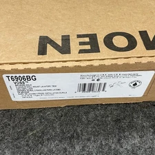 Moen T6906BG Voss Two-Handle Wall Mount Bathroom Faucet Trim Kit, Brushed Gold