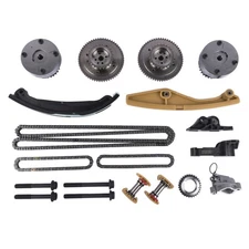 Timing Chain Kit Cam Phaser VVT for Ford Taurus Transit Explorer F-150 Lincoln M