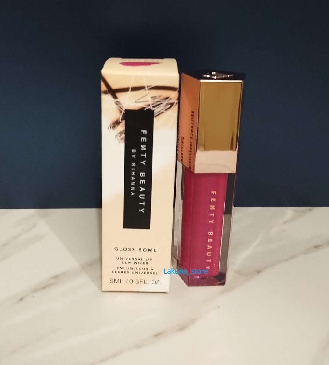 NEW FENTY BEAUTY GLOSS BOMB Universal Lip Luminizer-RUBY MILK- 9ML