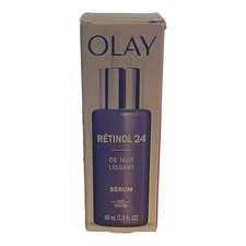 OLAY Regenerist RETINOL 24 NIGHT SERUM Smoother Skin Fragrance Free 