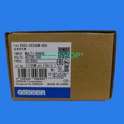 1 Pc. New E5EC-CX2ASM-800 Multi-Range Temperature Controller AC100-240V 50/60Hz