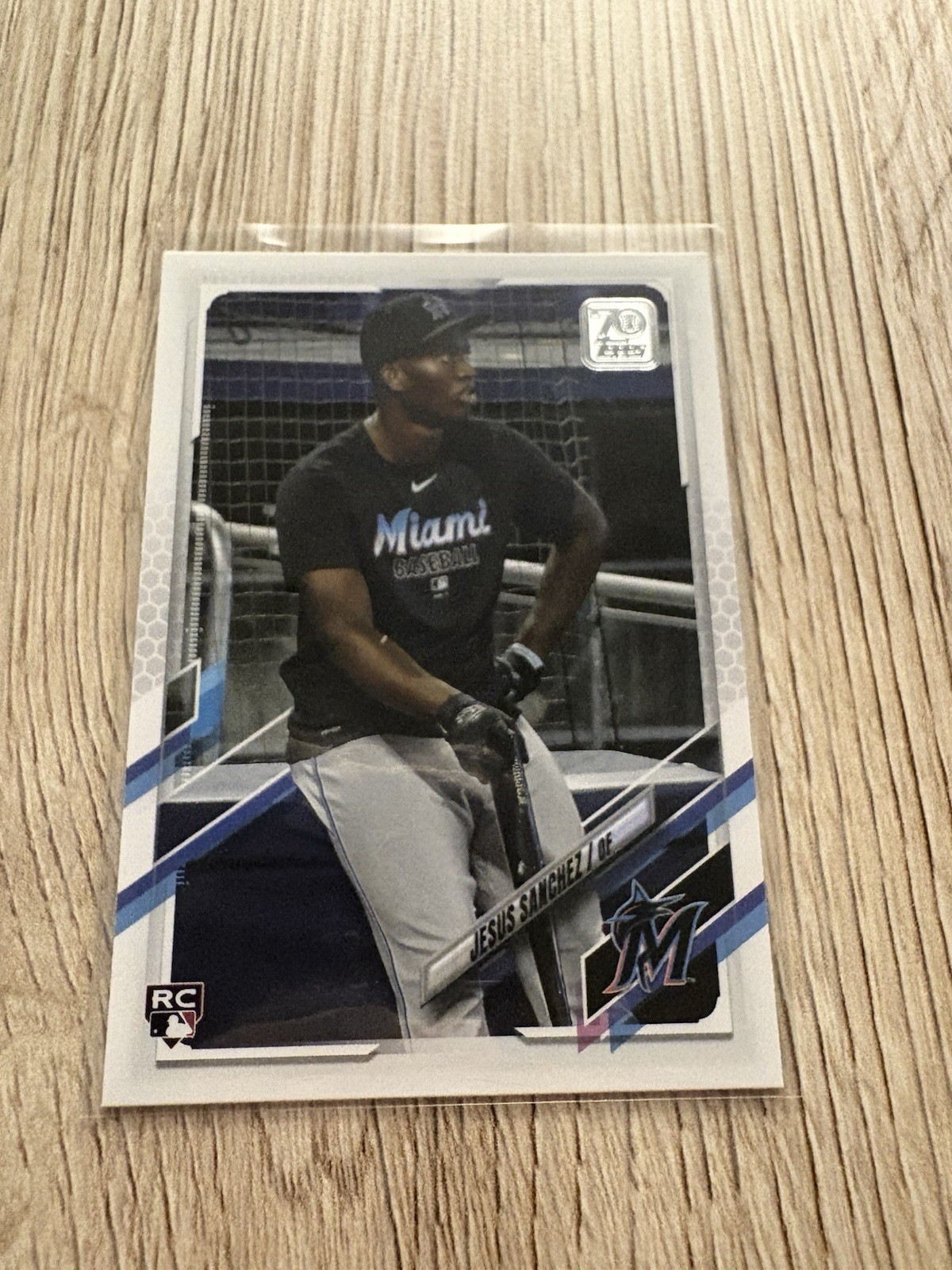 2021 Topps Jesus Sanchez 269 RC SP Image Variation | Miami Marlins