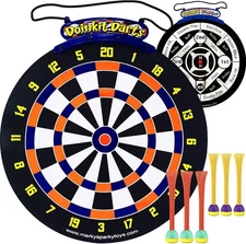 Magnetic Dartboard Set Safe for Kids Indoor Outdoor Family Fun Game Night
