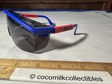 Vintage Buffalo Bills UVEX Plastic Sunglasses NFL Football XS size Red & Blue