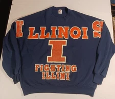 Vintage 80s Fighting Sweatshirt Crewneck  3X Decotex