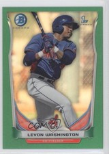 2014 Bowman Prospects Chrome Green Refractor 30/75 Levon Washington #BCP42 0o9
