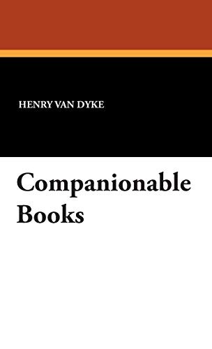 Companionable Books.by Van-Dyke  New 9781434489814 Fast Free Shipping<|