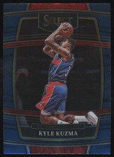 2021-22 Panini Select Blue Kyle Kuzma Concourse Washington Wizards #70