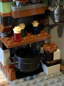 Lego Harry Potter 4738 Hagrid's Hut 3rd Edition 2010 Building & Manual Only