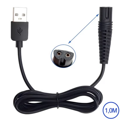 MITCOMM USB Ladekabel Kompatibel Braun Rasierer Serie 9, 8, 7, 6, 5, 3, 1 DC5V Kabel