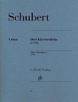 Schubert, Franz - 3 KlavierstüCke (Impromptus) Op. Post. D 946, Franz Schub ...