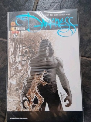 Darkness Volume 2 #1 Dale Keown Dynamic Forces Blue Foil Cover Top Cow Brand New
