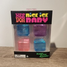 Needoh Nice Ice Baby 4 Pack Squishy Fidget Toys Stress Relief    Same DAY SHIP