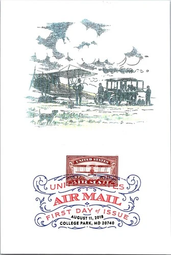 Dr Jim Stamps Maximum Card United States Air Mail Forever Fdc