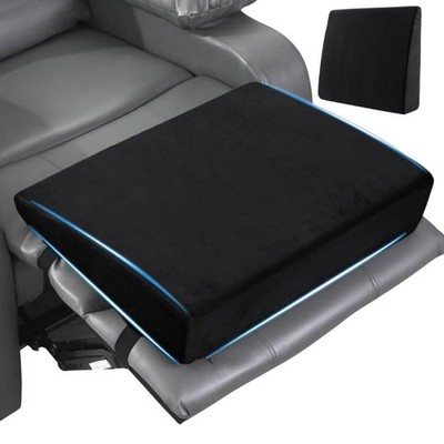 MABOZOO Wedge Recliner Leg Pillow, Foam Extra Large Foot 20x16x5 inch, Black 