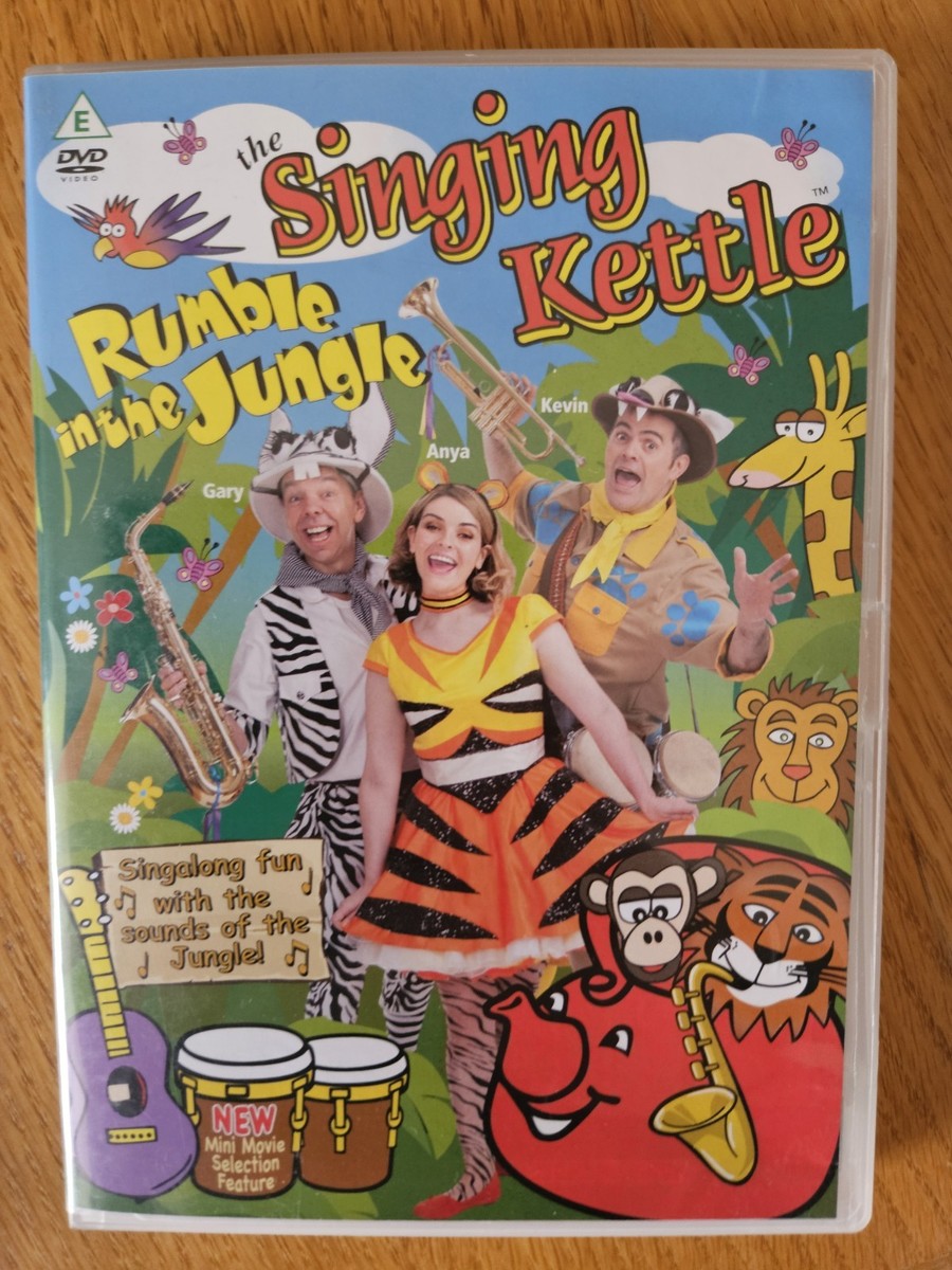 THE SINGING KETTLE RUMBLE IN THE JUNGLE DVD KIDS | eBay UK
