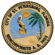 Pittsburgh Pirates City of St. Petersburg Florida Reincorporated AD 1903 Patch B