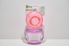 Munchkin Snack Catcher, 2ct, Pink/Purple
