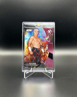 2025 Skybox Metal Universe AEW Kyle Fletcher Ex Century Credentials Future /29