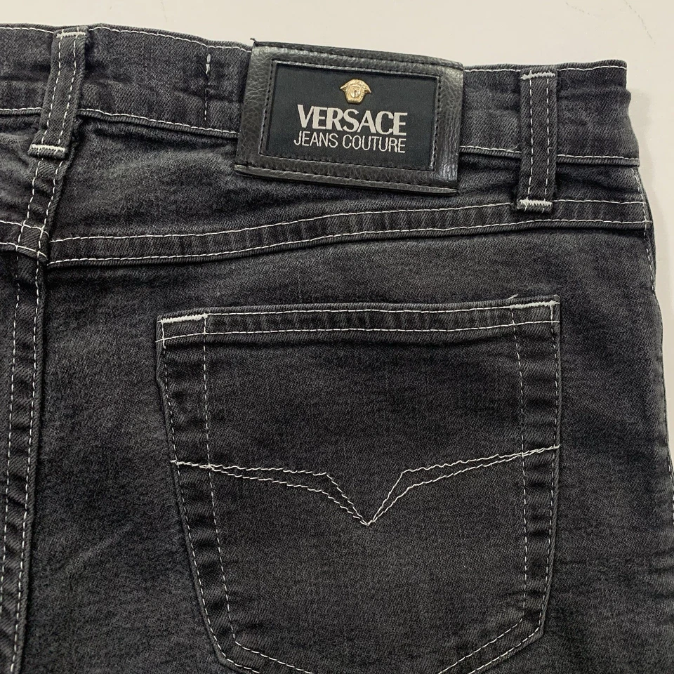 Versace Elastic Denim Jeans - Imagen 4 de 4
