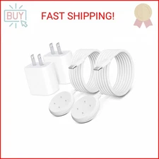 2 Pack Wall Fast Charger for Google Pixel Watch 3, Google Pixel 2 Smart Watch Ch