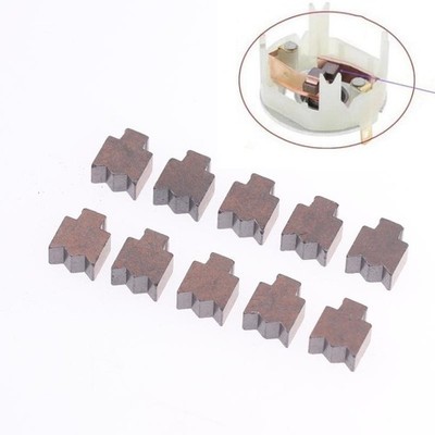 10PCS Carbon Brushes For RS775 RS750 RS755 Motors Angle Grinders Power Tool
