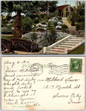West Lake Park Los Angeles CA Postcard