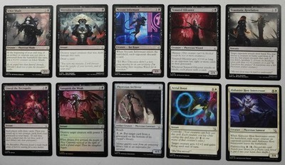 mtg drana and linvala commander deck Liesa, Shroud of Dusk LIFE DRAIN LIFEGAIN Tax Magic Mtg Custom Command –  CommanderComplete main image 1