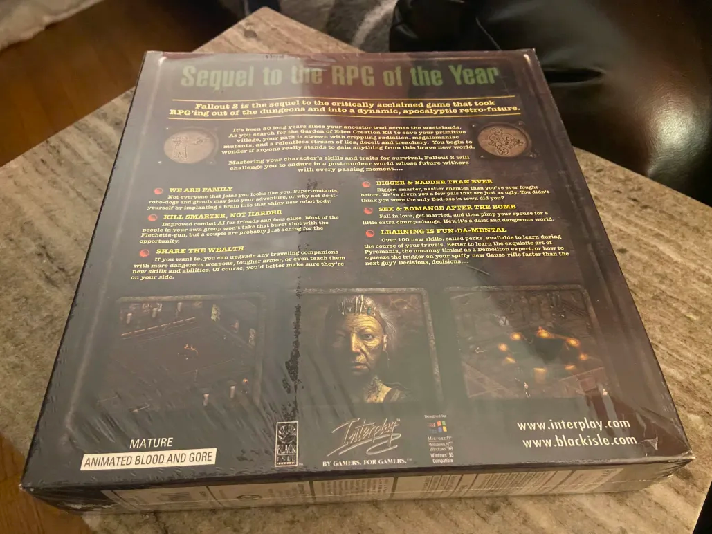 Fallout 2 (PC, 1998) Big Box Sealed in Mint Condition | eBay