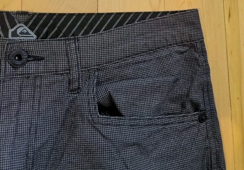 Pantalones cortos grises Quicksilver para hombre talla 32 - Imagen 3 de 7