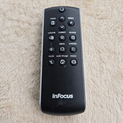 InFocus HW-Navigator-2 Projector Black Remote Control Genuine Tested/Working